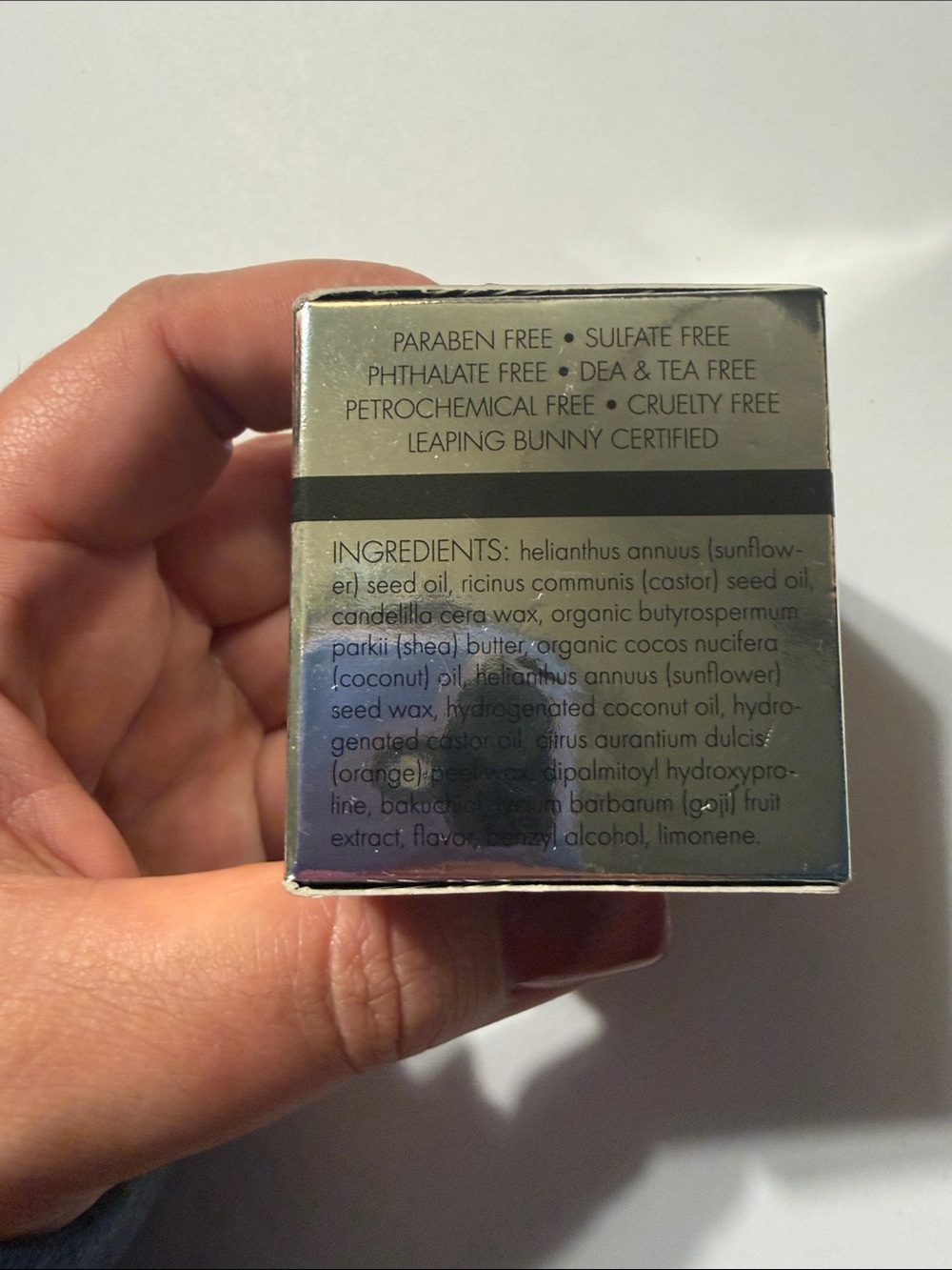whish Vanilla Bean Lip Mask - Metallic Silver - Picture 3 of 4